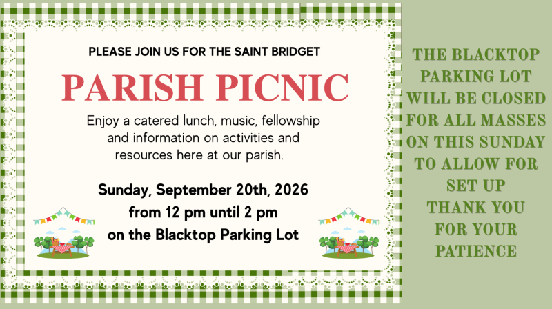 2026 Parish Picnic