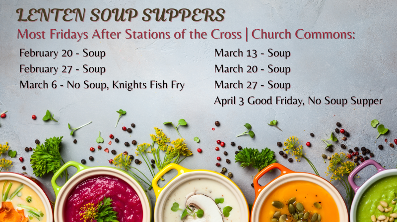 2026 Soup Suppers