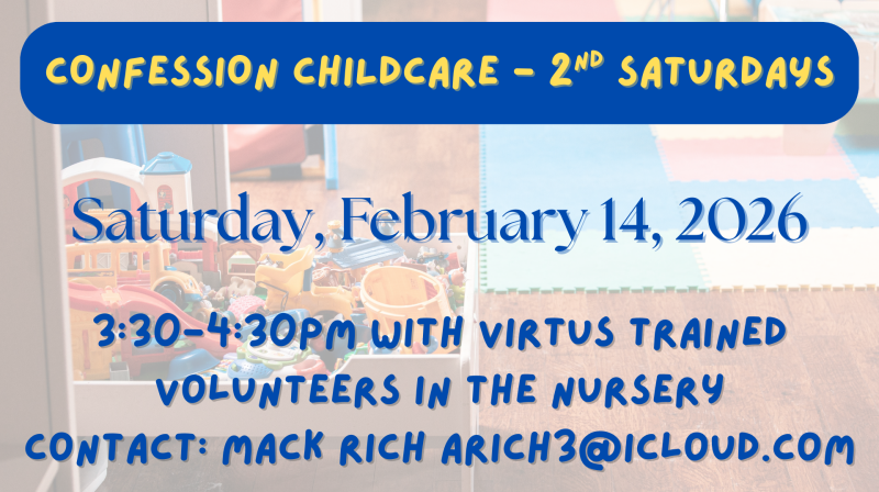 Feb 2026 Confession Child Care