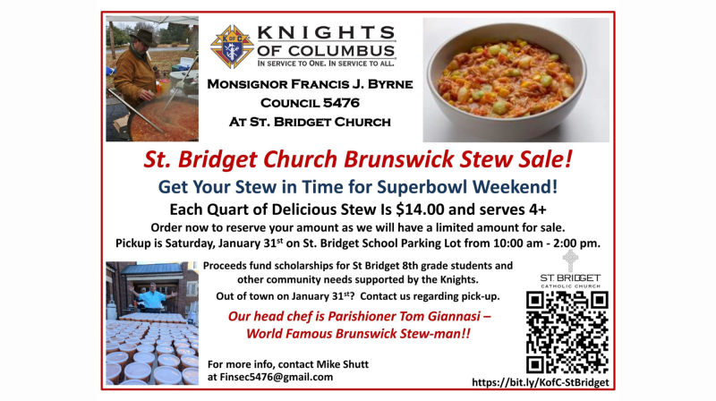 Jan 2026 Knights Brunswick Stew