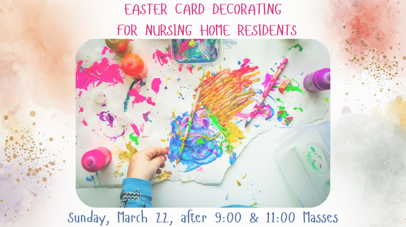 Easter Card Decorating