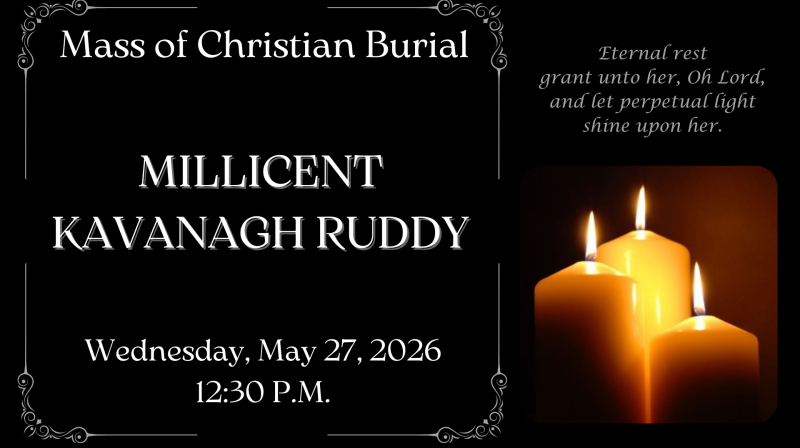 Millicent Kavanagh Ruddy Funeral