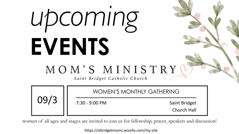 Mom's Ministry September 2026