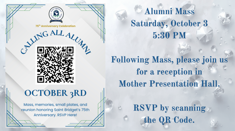 School 75th Anniversary Alumni Mass