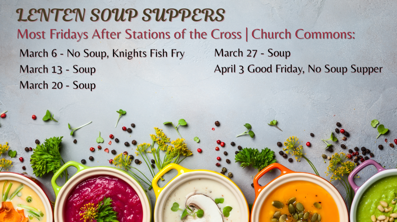 2026 Soup Suppers